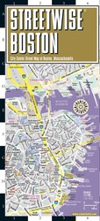 Streetwise Boston Map - Laminated City Center Street Map of Boston, Massachusetts