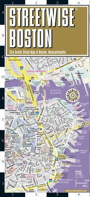 Streetwise Boston Map - Laminated City Center Street Map of Boston, Massachusetts