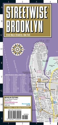 Streetwise Brooklyn Map - Laminated City Center Street Map of Brooklyn, New York Streetwise Brooklyn Map - Laminated City Center Street Map of Brooklyn, New York