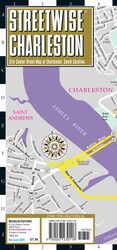 Streetwise Charleston Map - Laminated City Center Street Map of Charleston, South Carolina