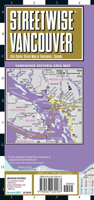Streetwise Vancouver Map - Laminated City Center Street Map of Vancouver, Canada Streetwise Vancouver Map - Laminated City Center Street Map of Vancouver, Canada
