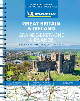 Michelin Great Britain & Ireland Road Atlas/Grande-Bretagne Atlas  Eng/Fr