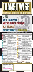 Transitwise New York, New Jersey Metro Transit Map
