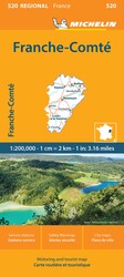 France: Franche-Comté Map 520