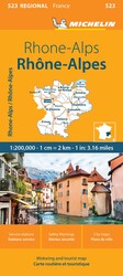 France: Rhone-Alps Map 523