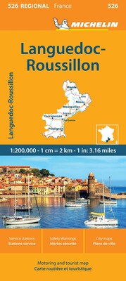 France: Languedoc-Roussillon Map 526 France: Languedoc-Roussillon Map 526
