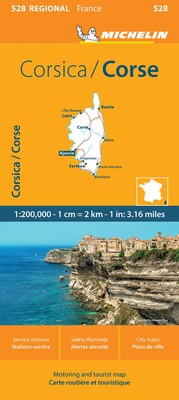 France: Corsica Map 528 France: Corsica Map 528