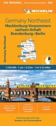 Germany Northeast Map 542