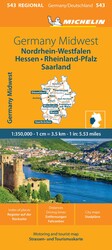 Germany Midwest Map 543