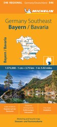 Germany Southeast Map 546 Bayern