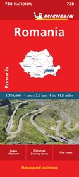 Michelin Romania Map 738