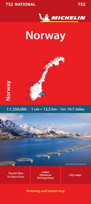 Norway Map 752