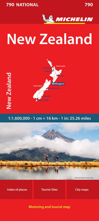 New Zealand Map 790