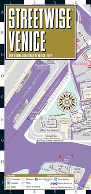 Streetwise Venice Map Streetwise Venice Map