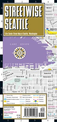 Streetwise Seattle Map Streetwise Seattle Map