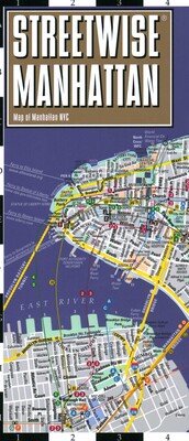 Streetwise Manhattan Map - Laminated City Center Street Map of Manhattan, New York Streetwise Manhattan Map - Laminated City Center Street Map of Manhattan, New York