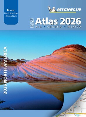 MICHELIN NORTH AMERICA LARGE FORMAT ROAD ATLAS 2026 MICHELIN NORTH AMERICA LARGE FORMAT ROAD ATLAS 2026