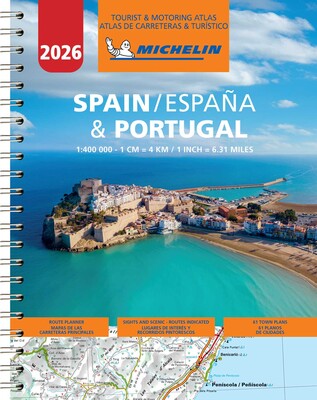 MICHELIN SPAIN & PORTUGAL ROAD ATLAS 2026 MICHELIN SPAIN & PORTUGAL ROAD ATLAS 2026