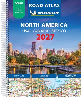 MICHELIN NORTH AMERICA ROAD ATLAS 2027 MICHELIN NORTH AMERICA ROAD ATLAS 2027