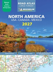 MICHELIN NORTH AMERICA LARGE FORMAT ROAD ATLAS 2027
