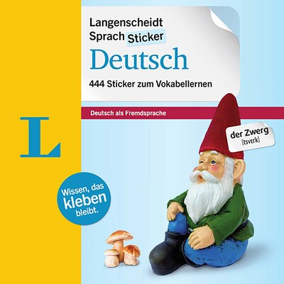 Langenscheidt Sprachsticker Deutsch (Langenscheidt Language Stickers German)
