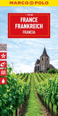 France Marco Polo Map France Marco Polo Map