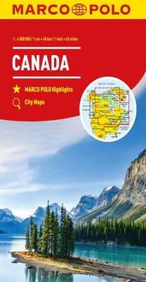 Canada Marco Polo Map Canada Marco Polo Map