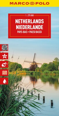 Netherlands Marco Polo Map Netherlands Marco Polo Map