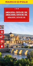 Andalusia, Costa del Sol Marco Polo Map