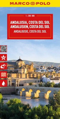 Andalusia, Costa del Sol Marco Polo Map Andalusia, Costa del Sol Marco Polo Map