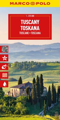 Tuscany Marco Polo Map Tuscany Marco Polo Map