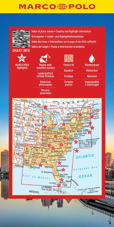 USA East Marco Polo Map