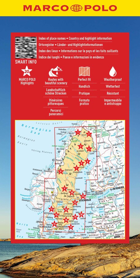 Sweden Marco Polo Map