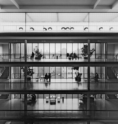 Otto Ernst Schweizer, Kollegiengebäude II, Universität Freiburg Otto Ernst Schweizer, Kollegiengebäude II, Universität Freiburg