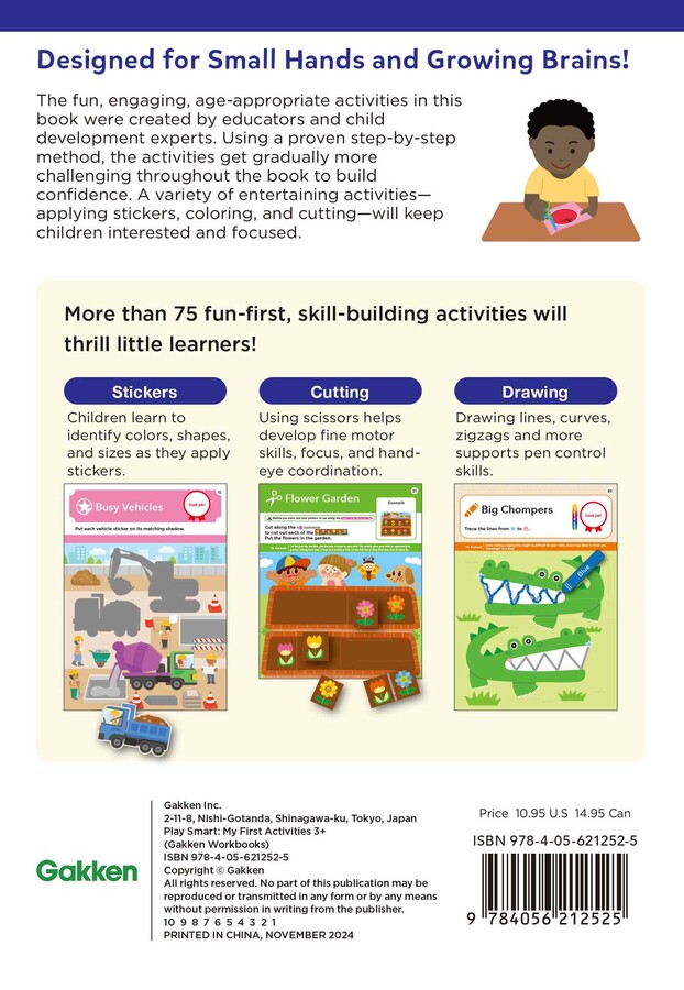 Play Smart MY FIRST ACTIVITIES 3+