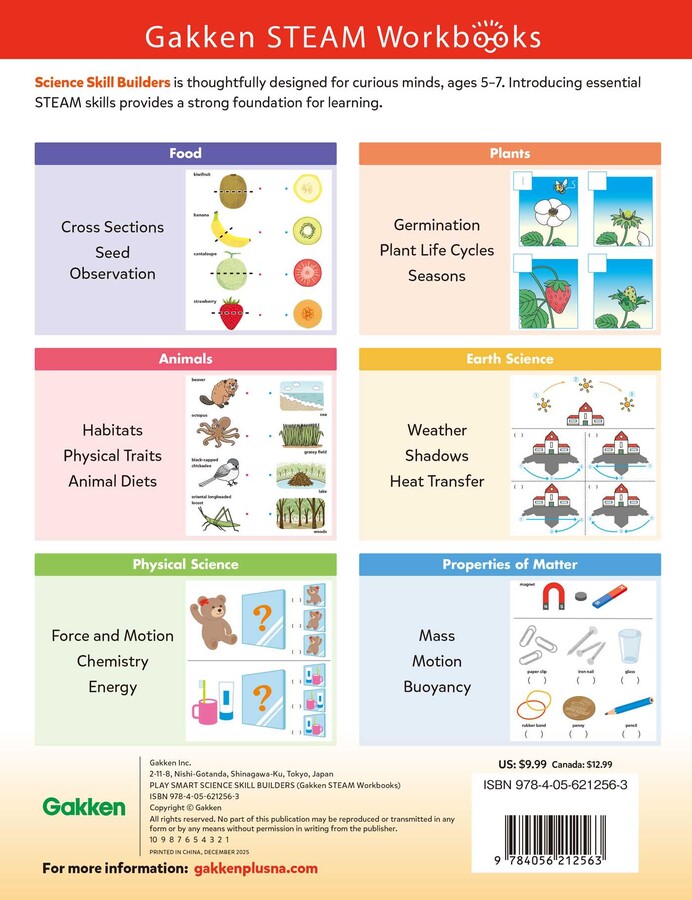 Play Smart Science Skill Builders