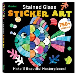Stained Glass Sticker Art