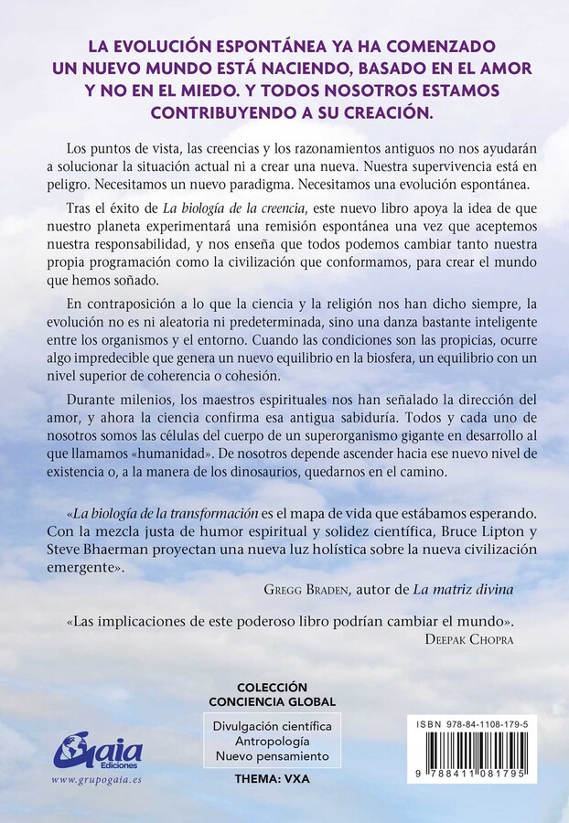 biología de la transformación