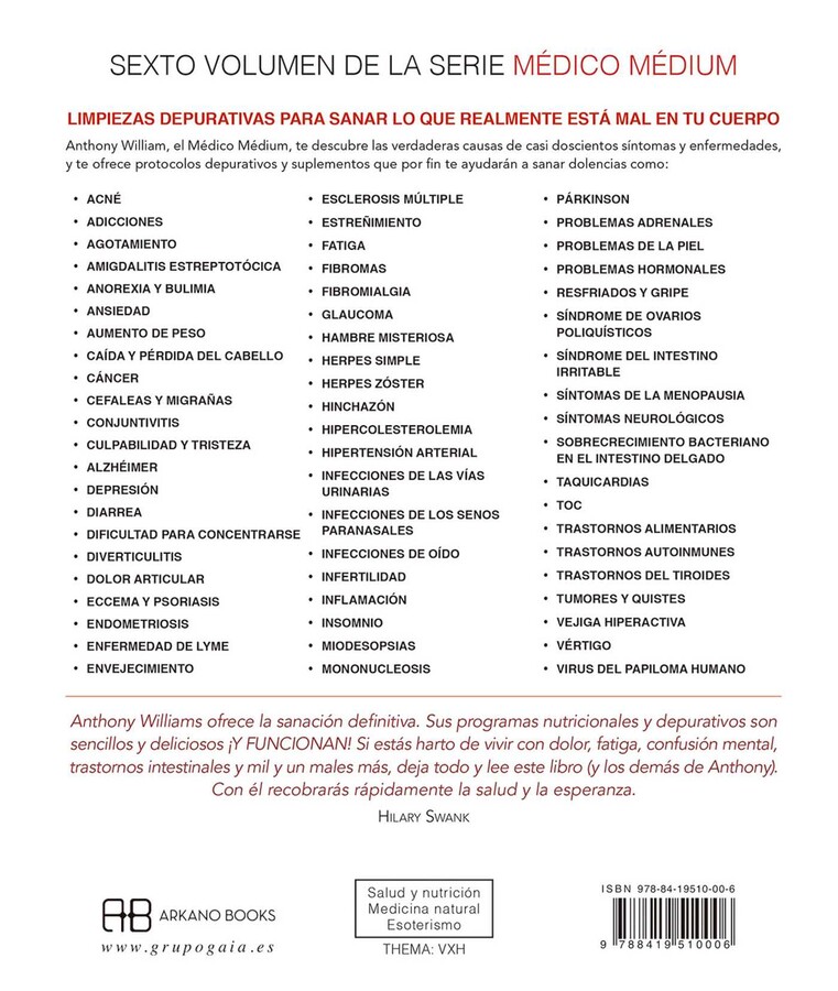 Médico médium, limpiar para sanar