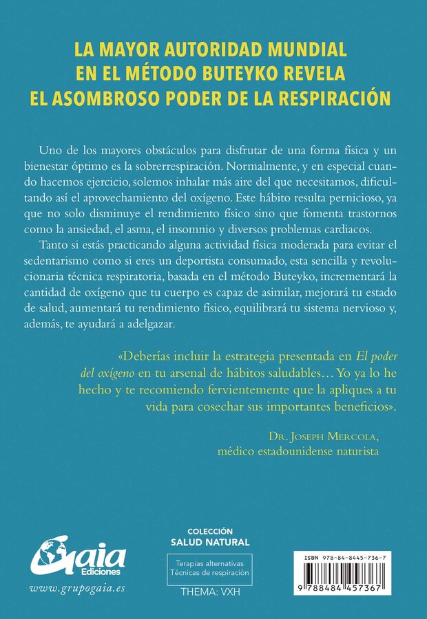 poder del oxígeno
