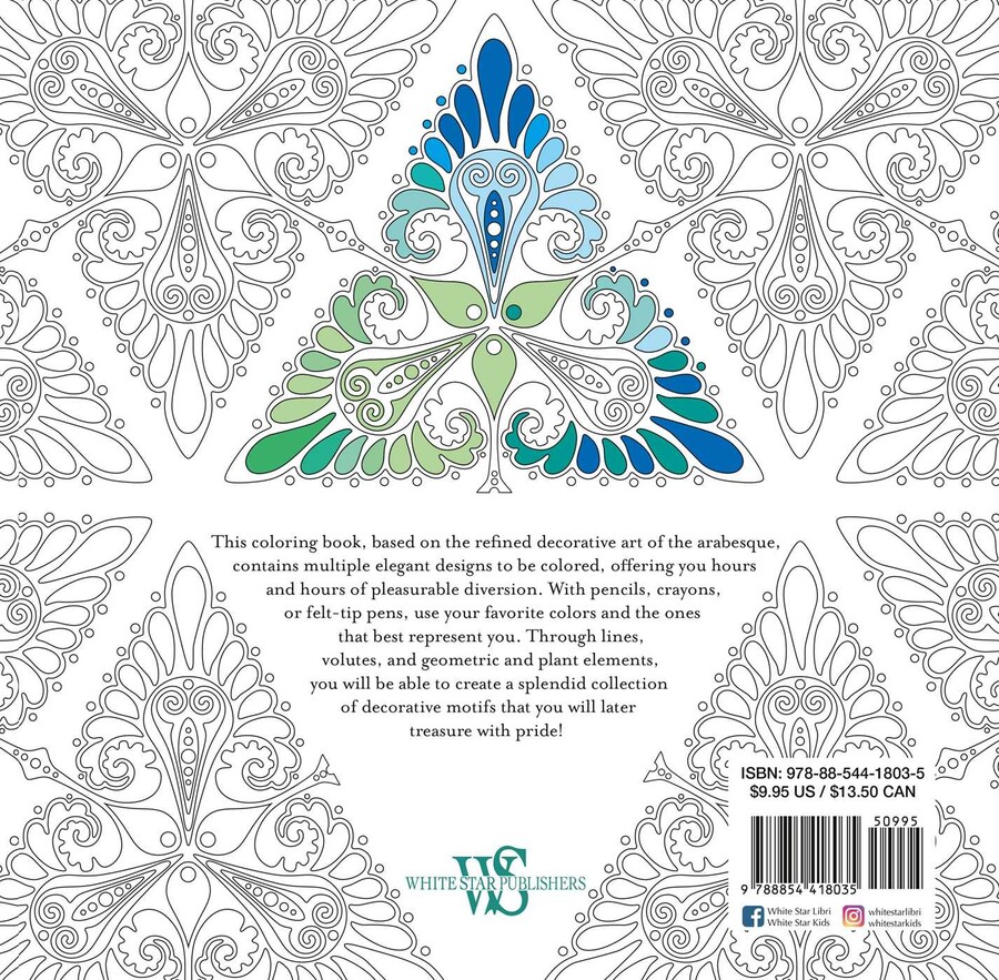 Arabesque Coloring Book