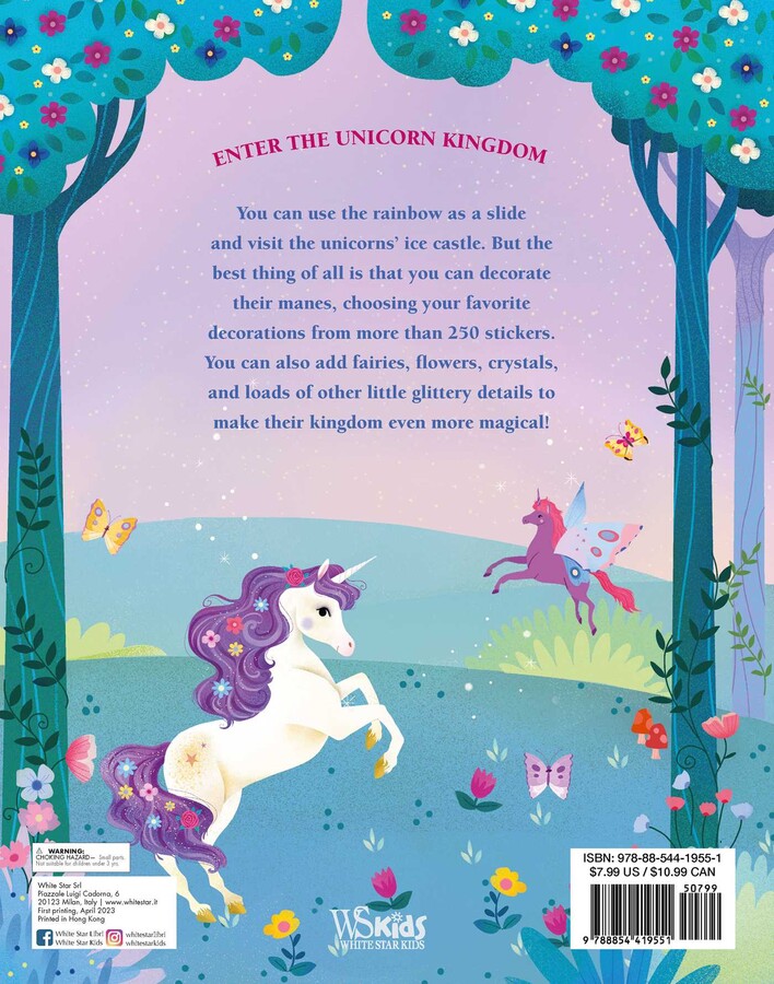 Glittery Unicorns Sticker Book