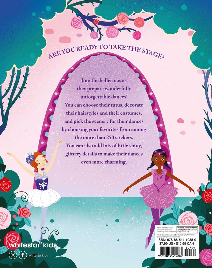 Glittery Dancers Sticker Book