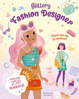 Glittery Fashion Designer Sticker Book Glittery Fashion Designer Sticker Book