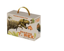 Shaped Puzzle Fun Roaring T. Rex