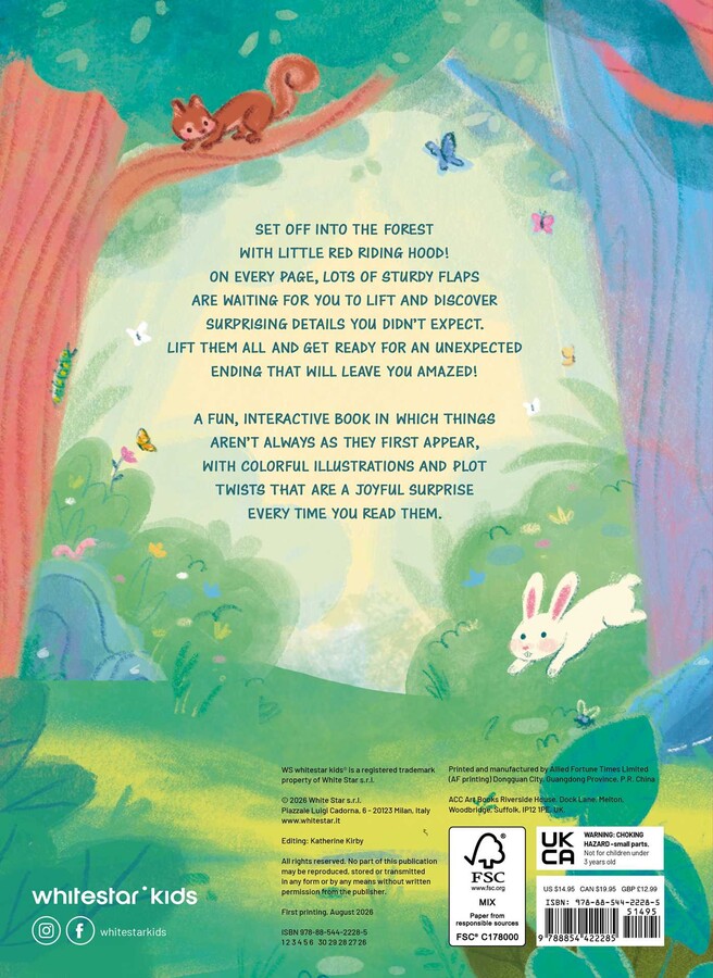 Peek-a-Flap Fairy Tales Little Red Riding Hood