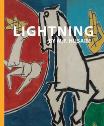 Lightning by M.F. Husain Lightning by M.F. Husain