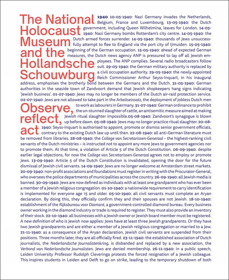 National Holocaust Museum and the Hollandsche Schouwburg
