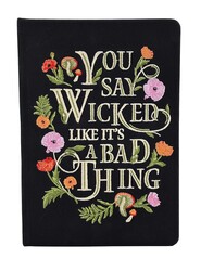 Wicked Embroidered Journal Wicked Embroidered Journal