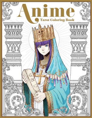 Anime Tarot Coloring Book